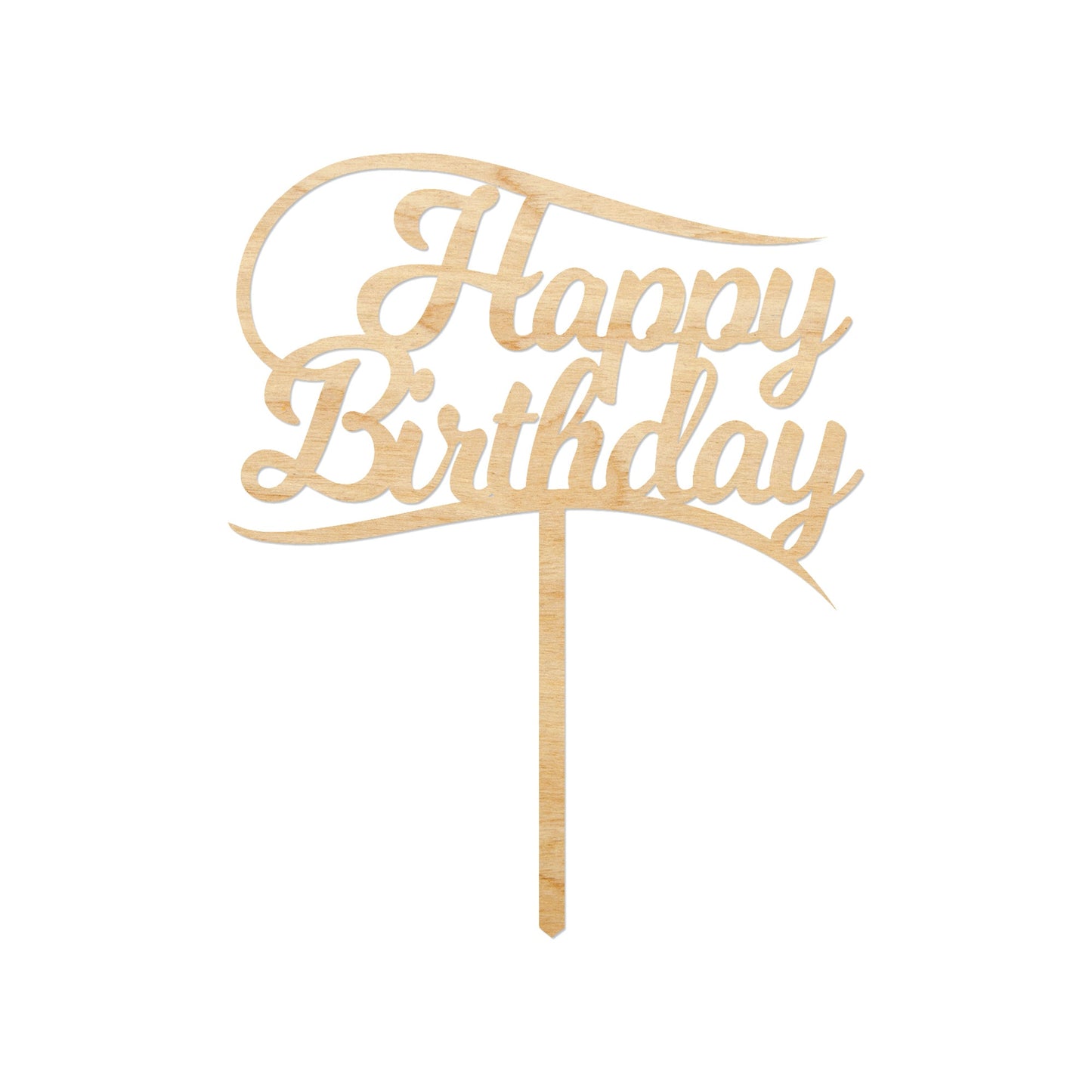 Cake Topper Happy Birthday