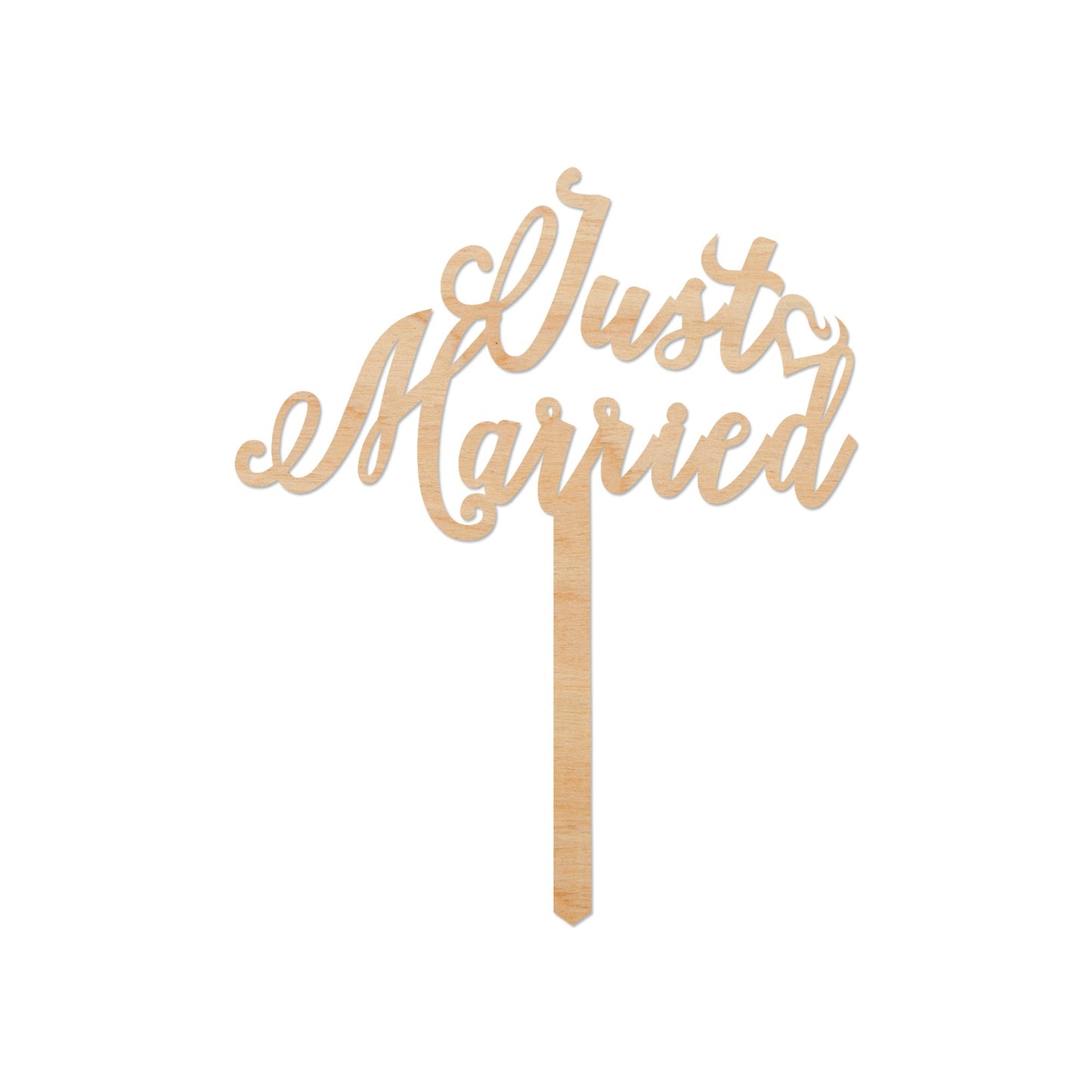 Cake Topper Just Married