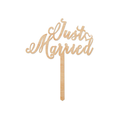Cake Topper Just Married