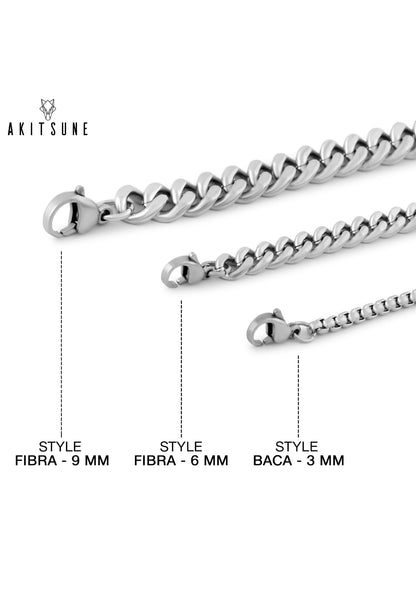Fibra Chain Silver - 6mm