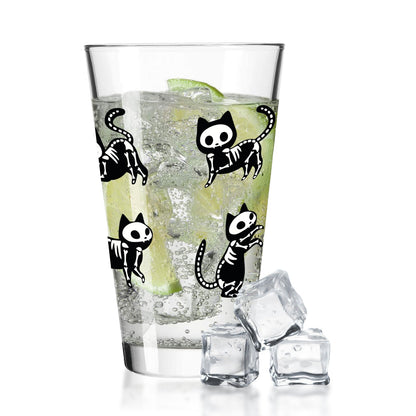 Leonardo Wasserglas mit UV-Druck "Gruselkatze" für Halloween
