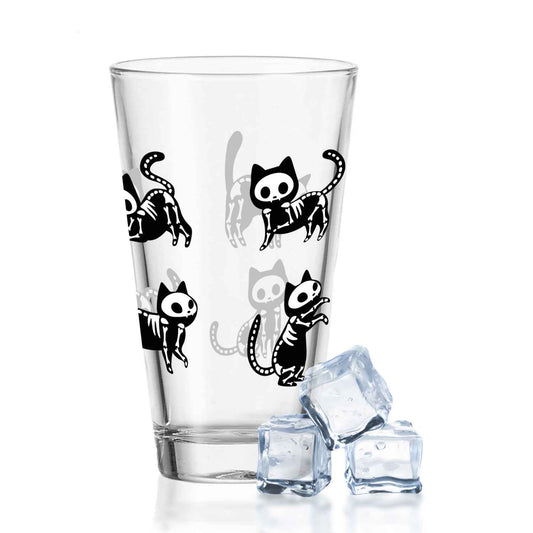 Leonardo Wasserglas mit UV-Druck "Gruselkatze" für Halloween