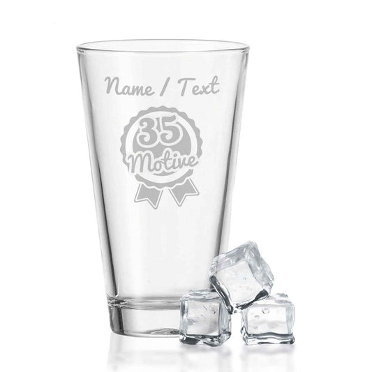 Leonardo Ciao Wasserglas mit Gravur - Motivauswahl mit Name