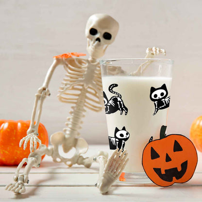 Leonardo Wasserglas mit UV-Druck "Gruselkatze" für Halloween