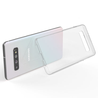 NALIA Transparente Silikonhülle für Samsung Galaxy S10 – Anti-Gelb & Rutschfest – GLAZE (Handyhülle Kristallklar, Schlank & Stoßfest) – Marke aus Berlin