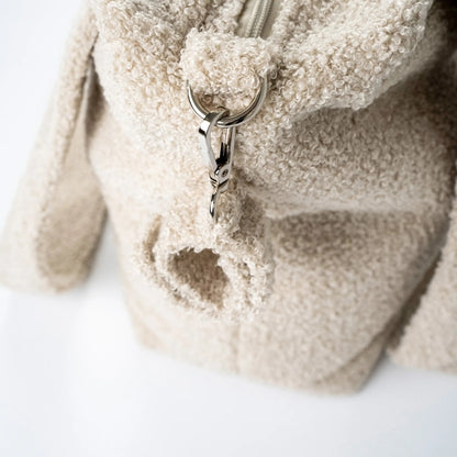 Wickeltasche Bouclé – für Kinderwagen