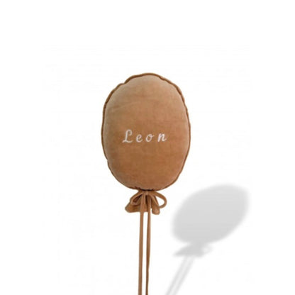 Deko Stoffballon Velours – personalisierbar