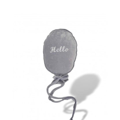 Deko Stoffballon Velours – personalisierbar