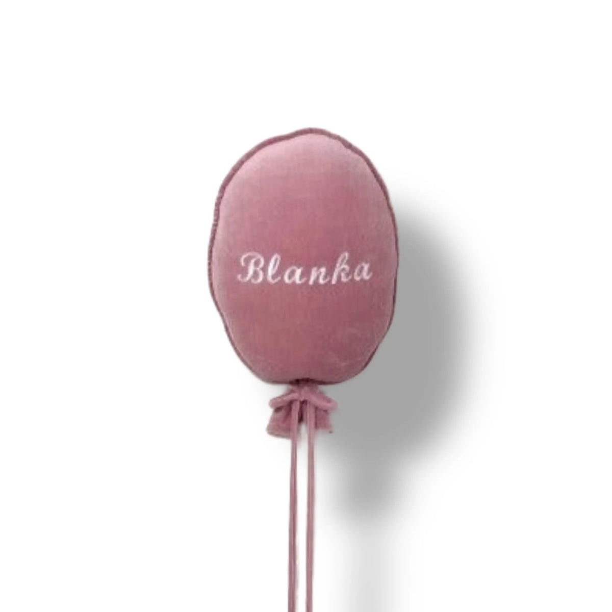 Deko Stoffballon Velours – personalisierbar