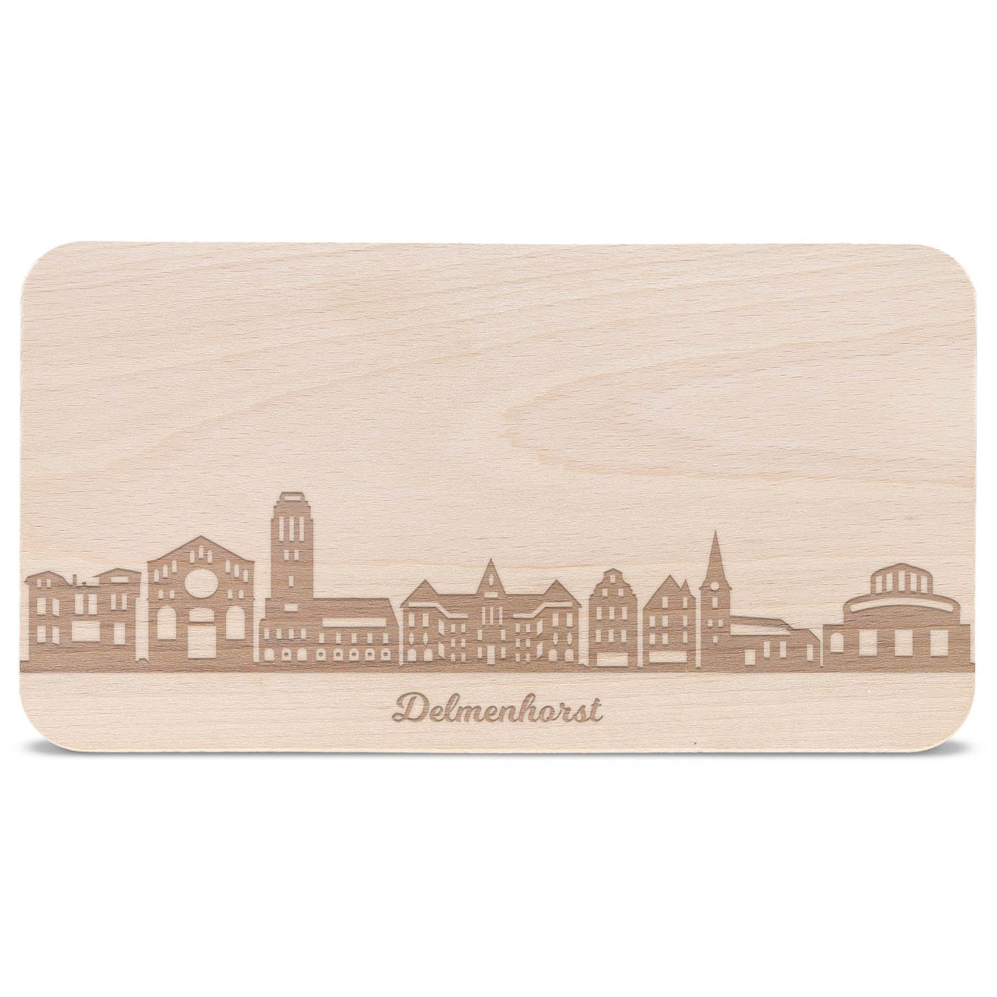 Frühstücksbrettchen Skyline Delmenhorst
