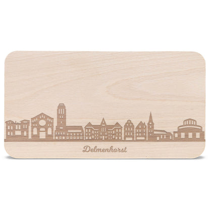 Frühstücksbrettchen Skyline Delmenhorst