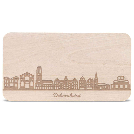 Frühstücksbrettchen Skyline Delmenhorst