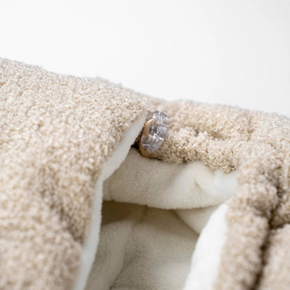 Winterfußsack Bouclé – kuschelig warm