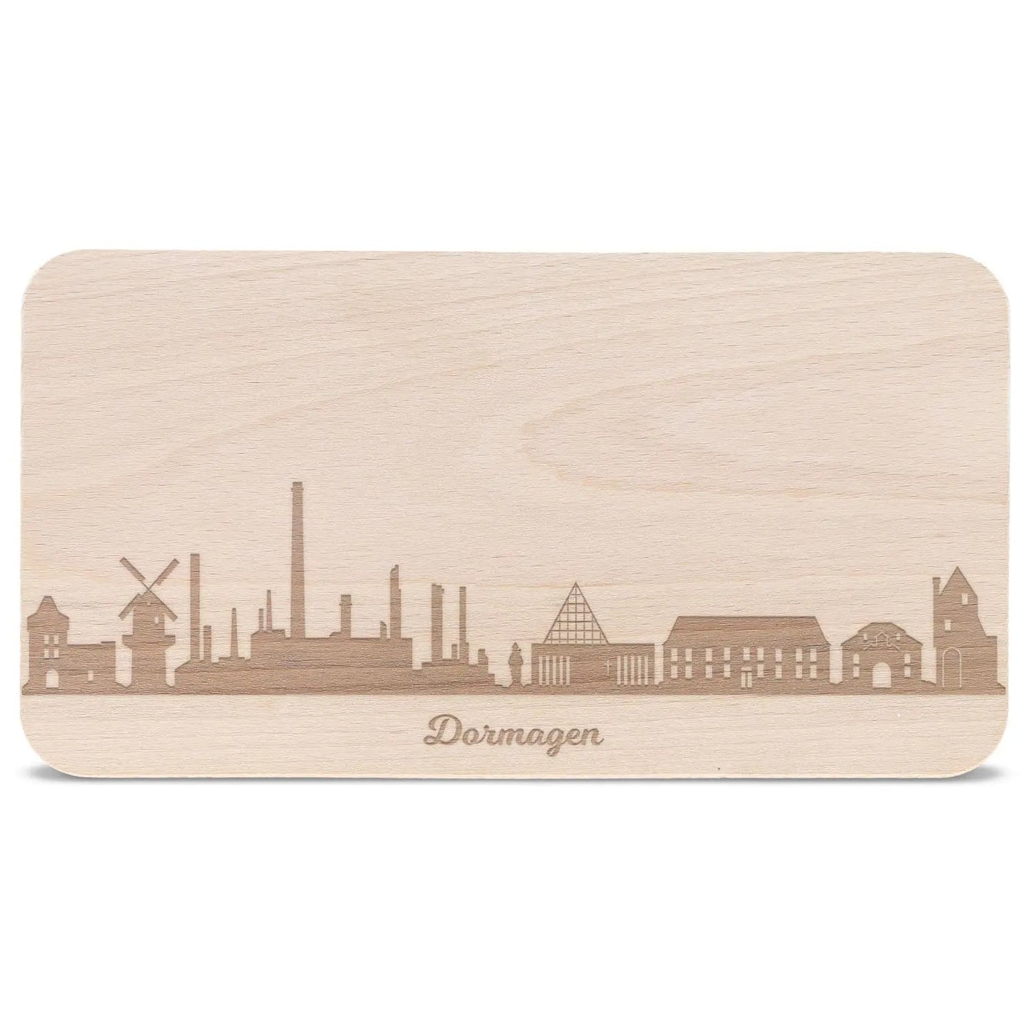 Frühstücksbrettchen Skyline Dormagen
