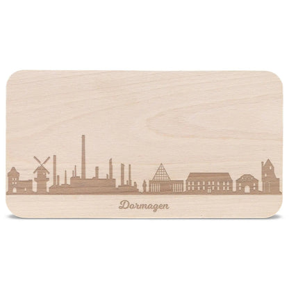 Frühstücksbrettchen Skyline Dormagen