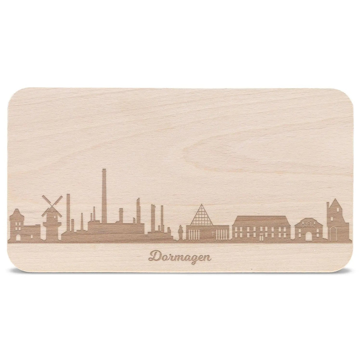 Frühstücksbrettchen Skyline Dormagen