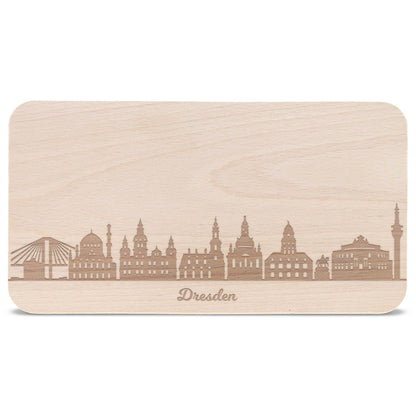 Frühstücksbrettchen Skyline Dresden