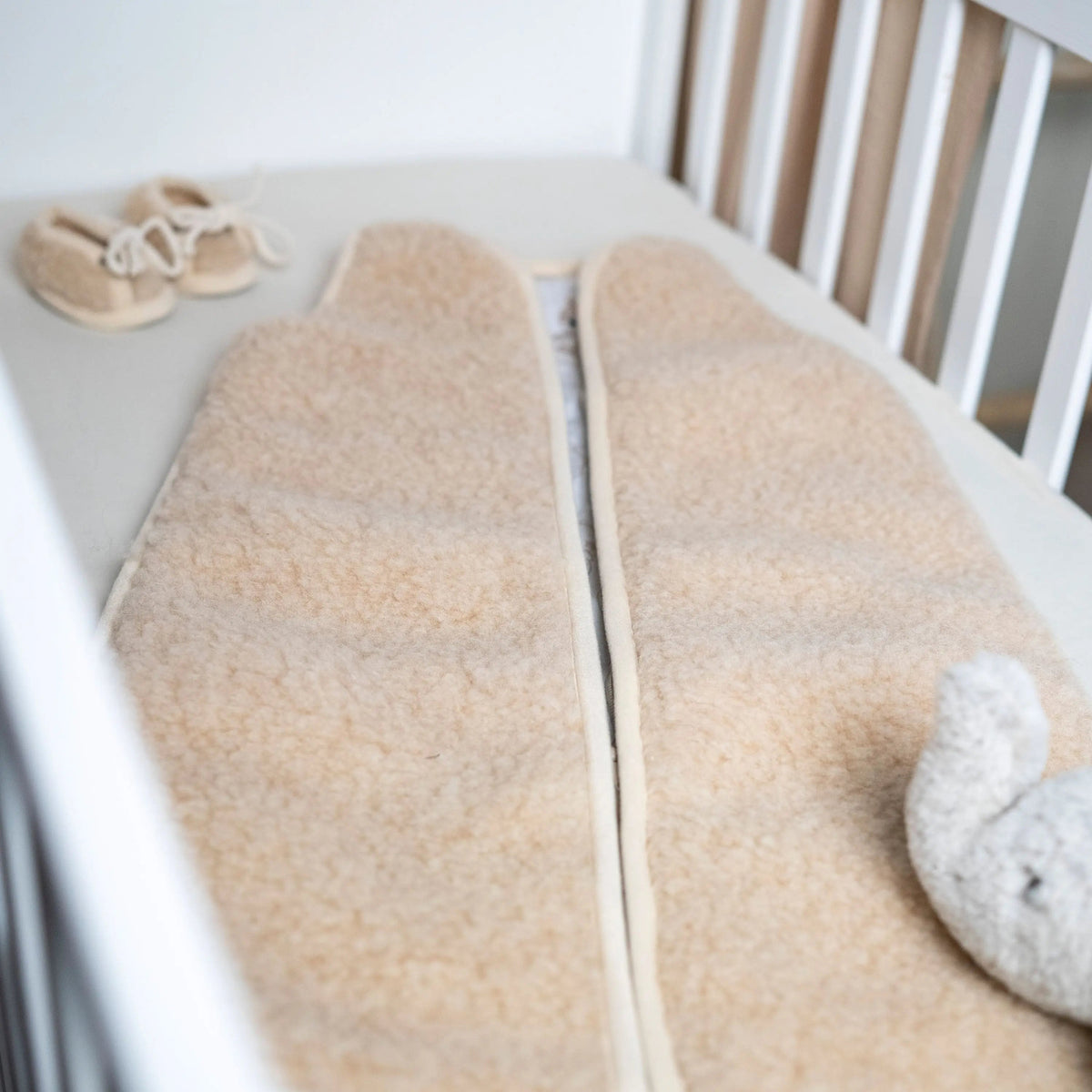 Babyschlafsack Merinowolle Wollwalk - 3.5 TOG Winterschlafsack