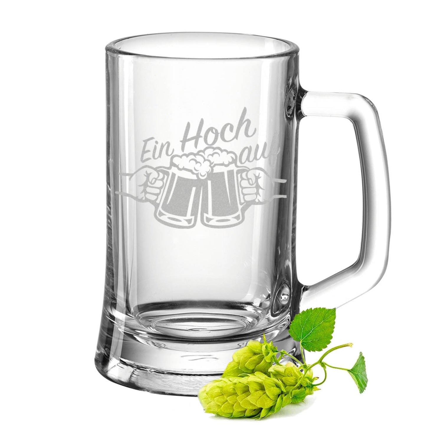 Montana Bierkrug mit Gravur "Ein Hoch auf"