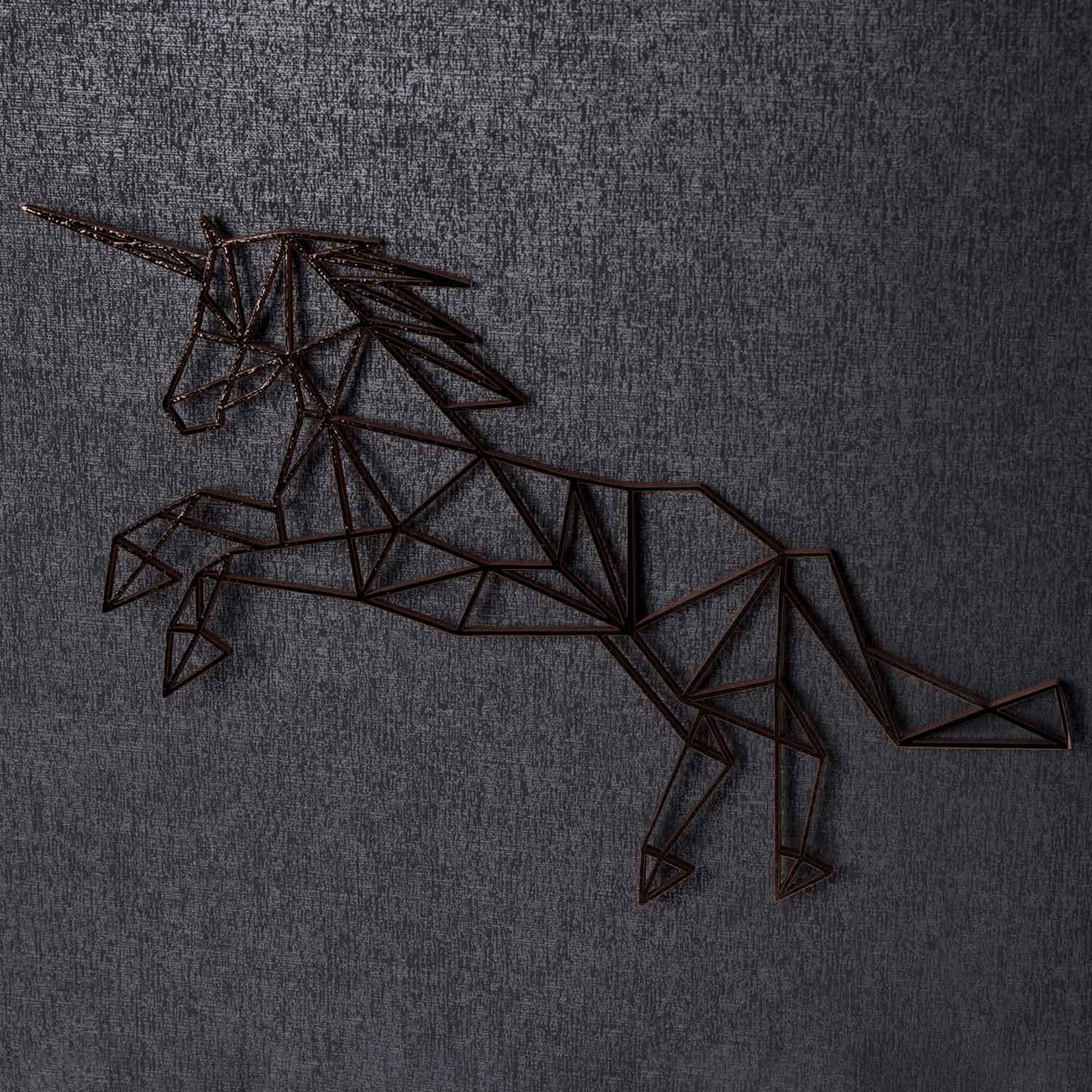 Origami Einhorn V2 aus Holz -