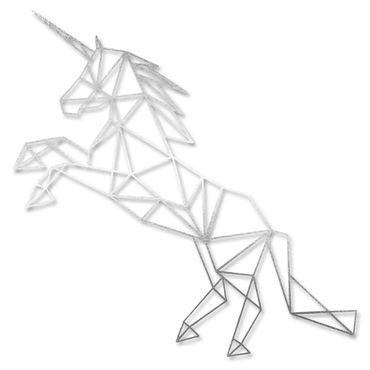 Origami Einhorn V2 aus Holz -