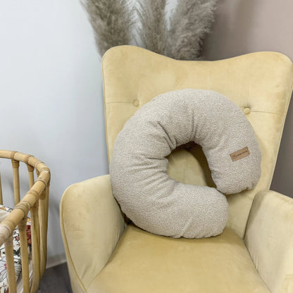 Stillkissen-Ersatzbezug Bouclé – U-Form