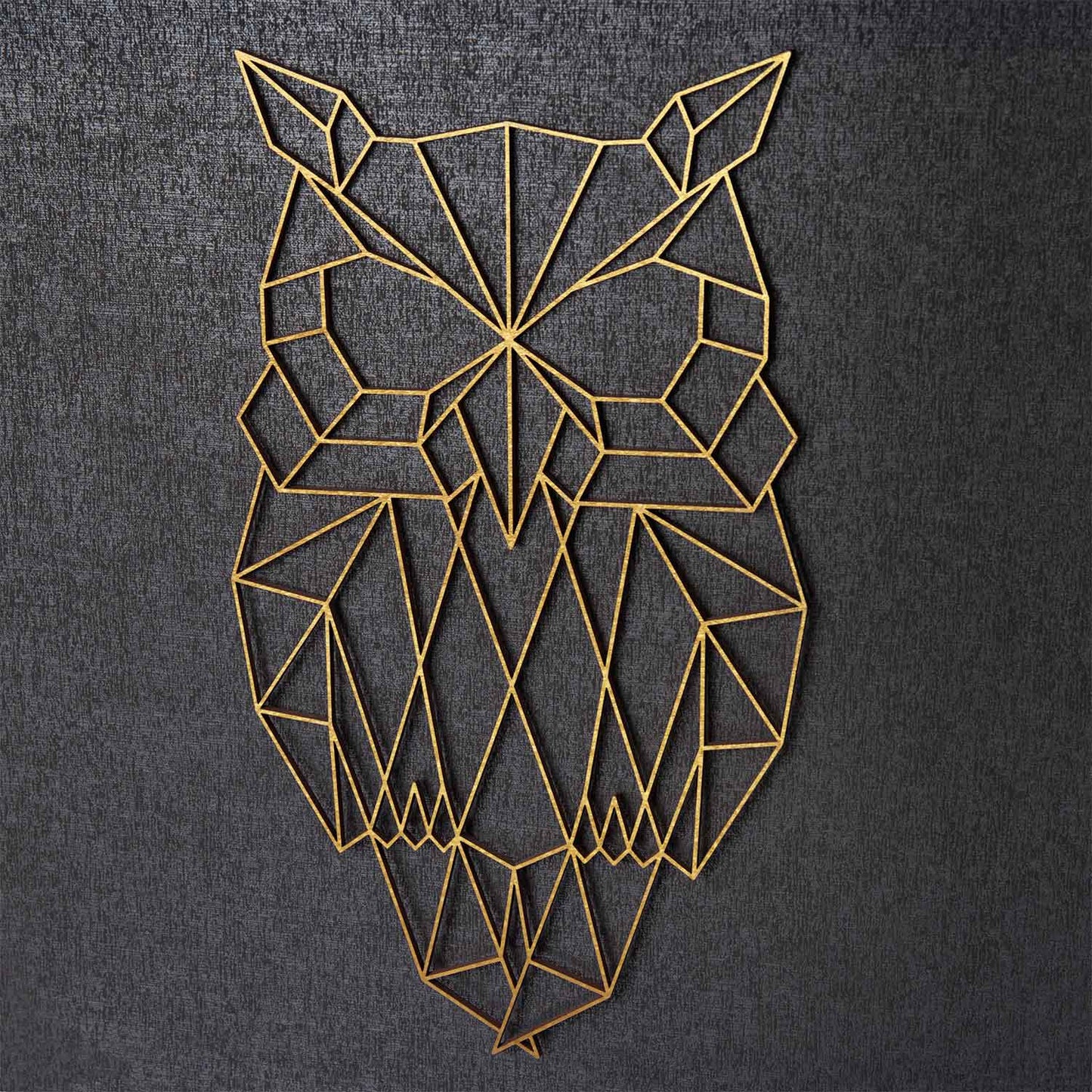 Origami Eule aus Holz -