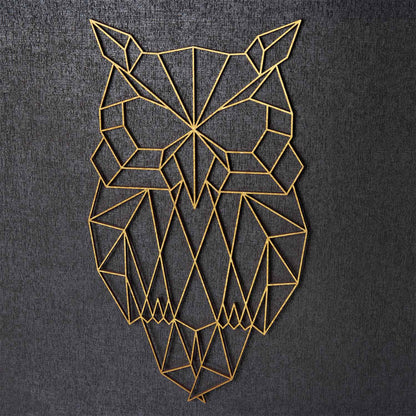 Origami Eule aus Holz -