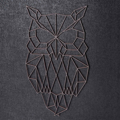 Origami Eule aus Holz -