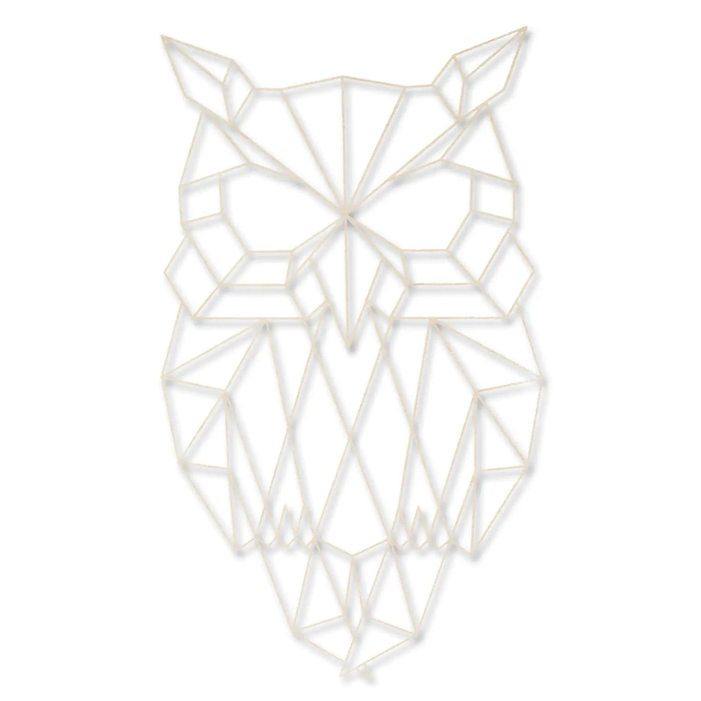 Origami Eule aus Holz -
