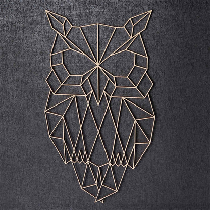Origami Eule aus Holz -
