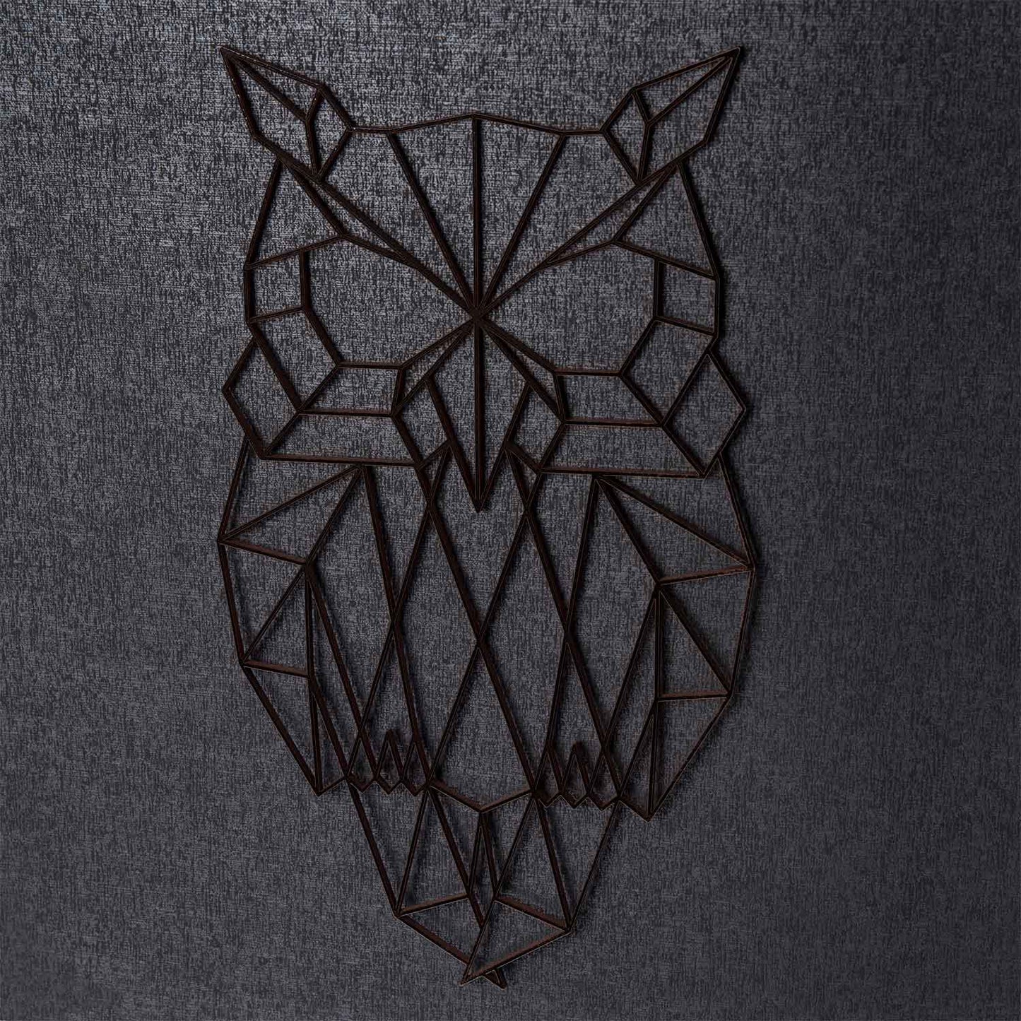Origami Eule aus Holz -