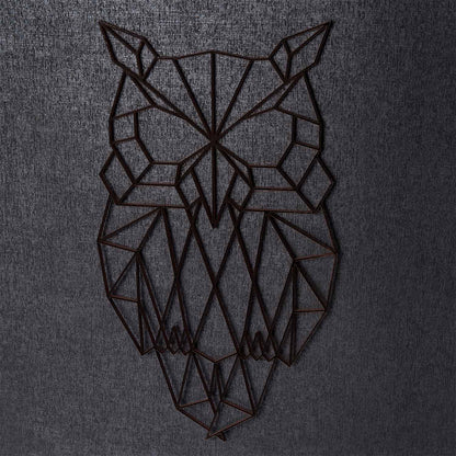 Origami Eule aus Holz -
