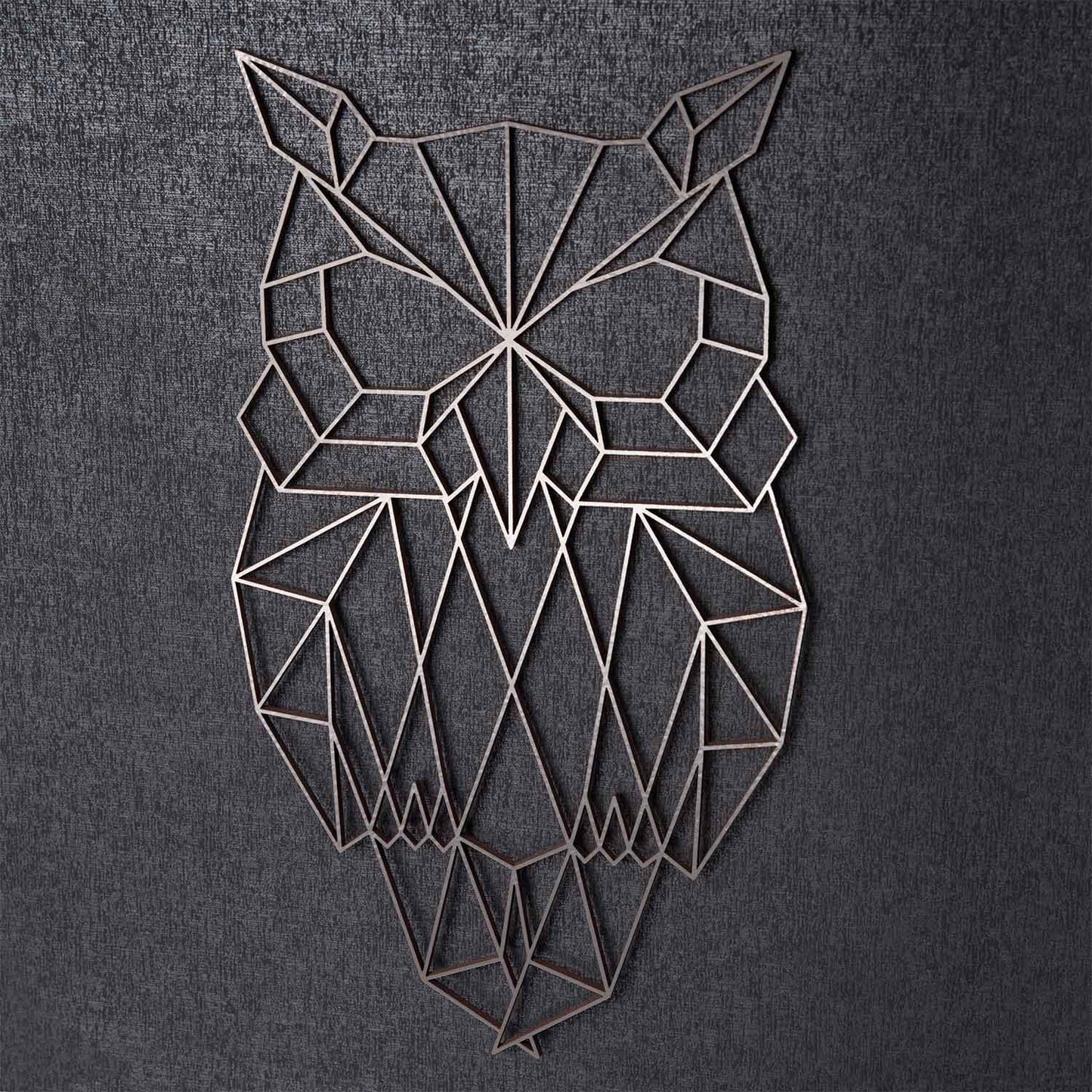 Origami Eule aus Holz -