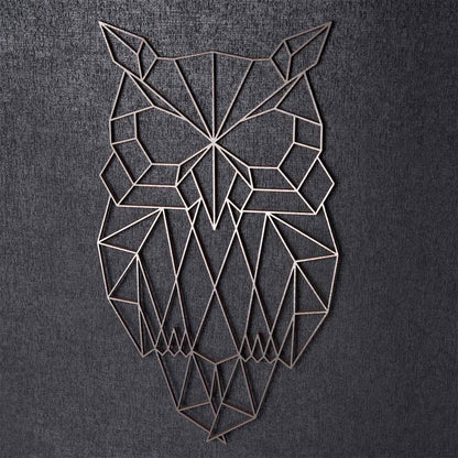 Origami Eule aus Holz -