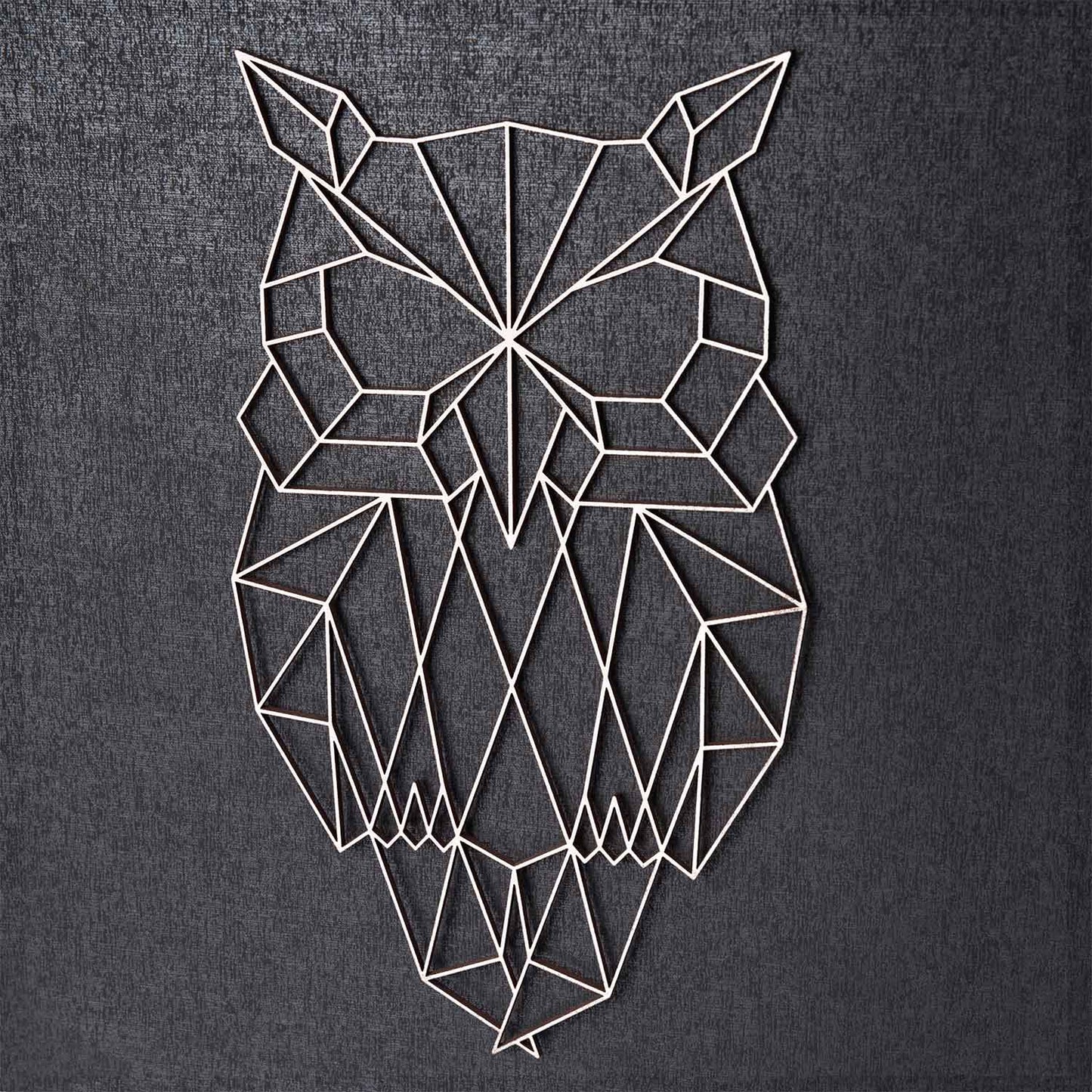 Origami Eule aus Holz -