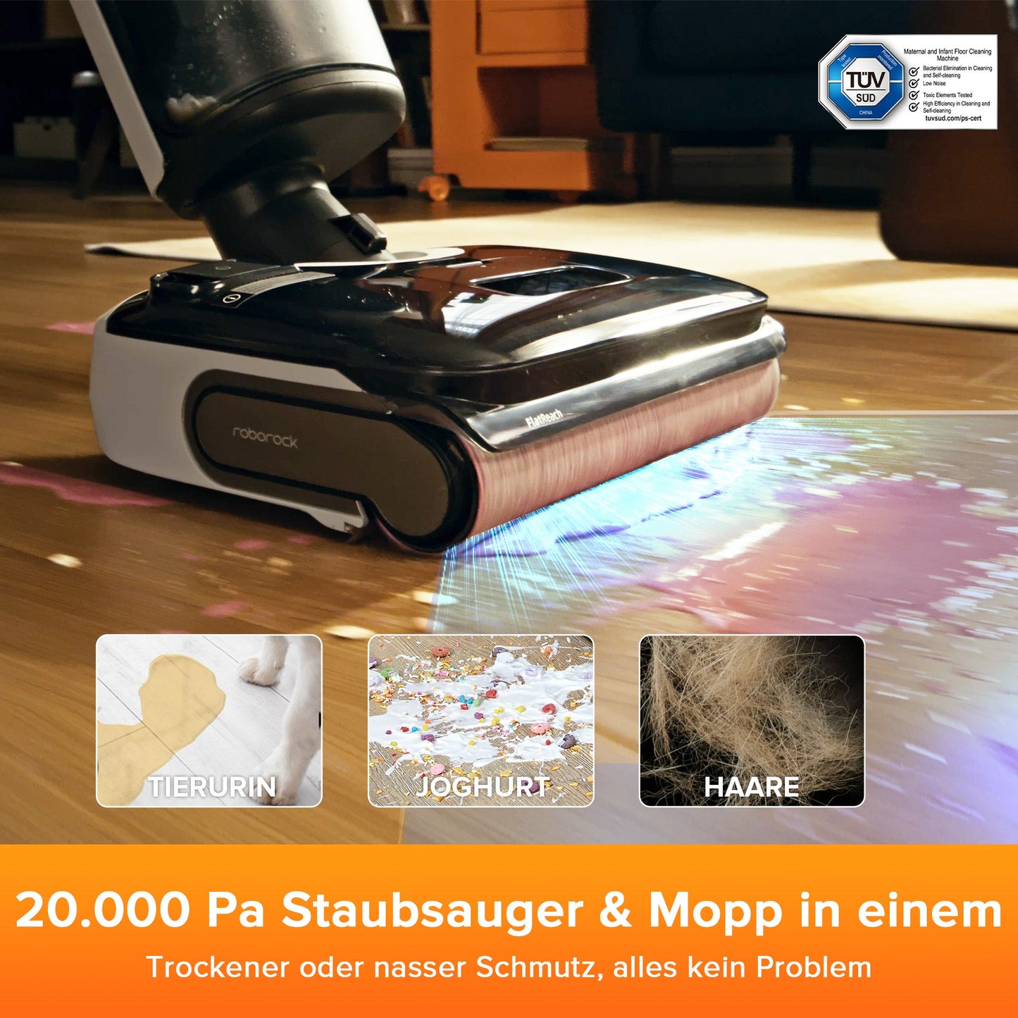 Roborock F25 LT Nass- und Trockenstaubsauger