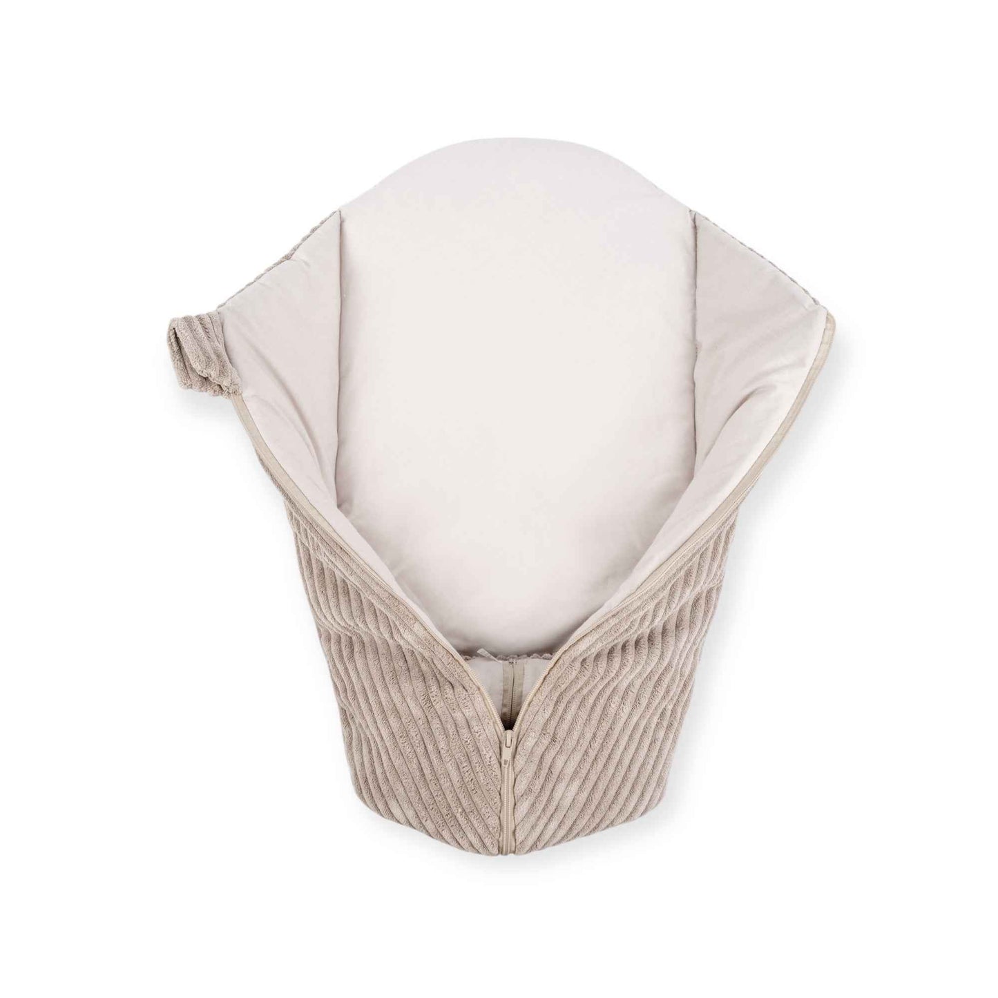 Pucksack Cord mitwachsend - Wärmender Ganzjahres Babyschlafsack