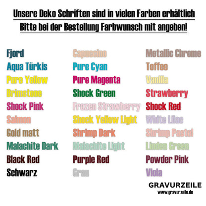 Dies gehört nun uns Deko Schriftzug
