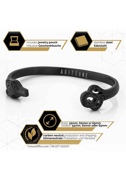 Ferus Bangle Bracelet Matte Black