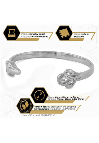 Ferus Bangle Bracelet Silver