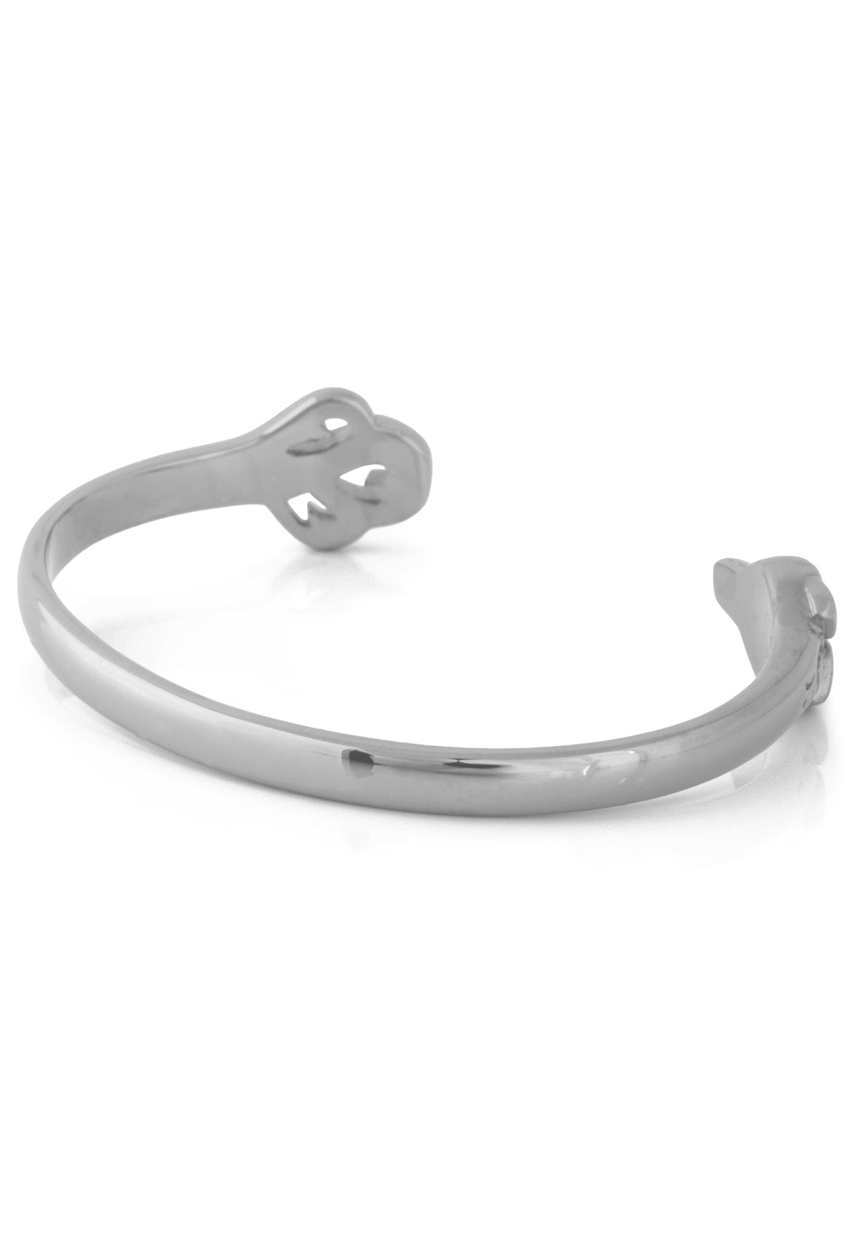 Ferus Bangle Bracelet Silver