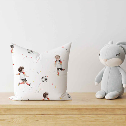"Fussball" Premium Kinder Dekokissen