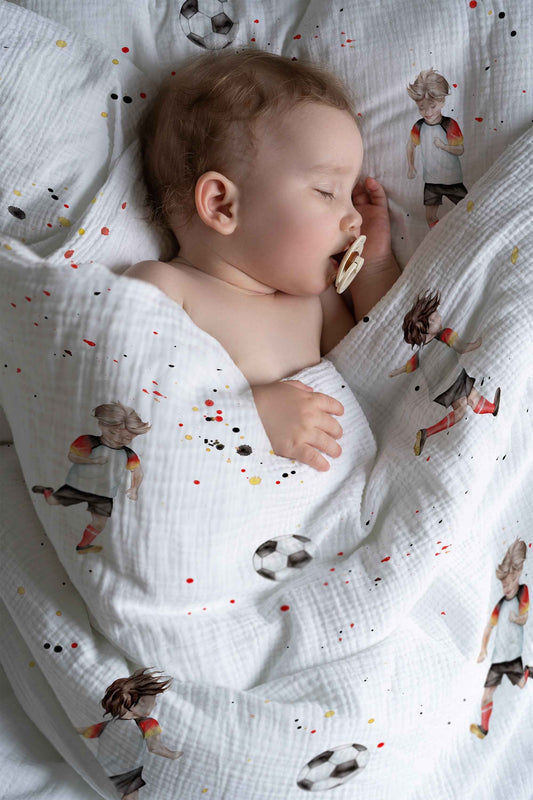 "Fussball Deutschland" Premium Kinderbettwäsche