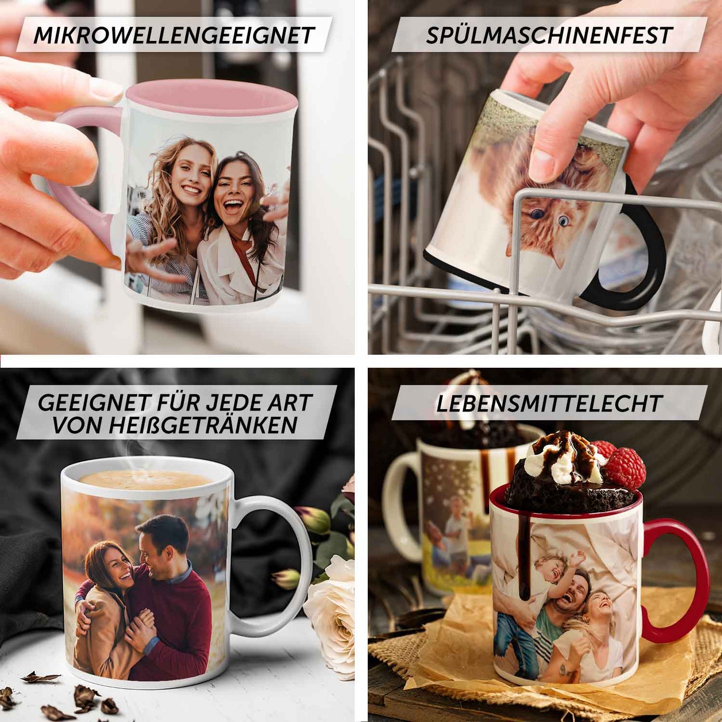 Bedruckte Tasse mit Spruch - Bitch don't kill my vibe