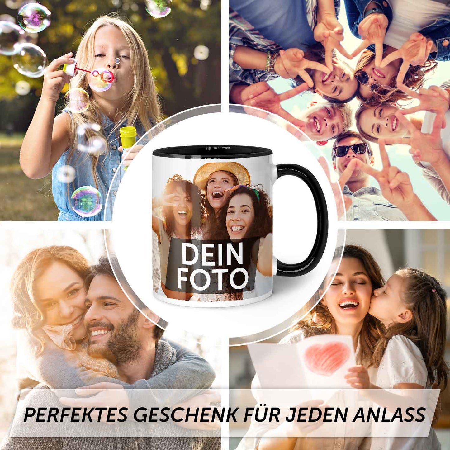 Bedruckte Tasse mit eigenem Foto