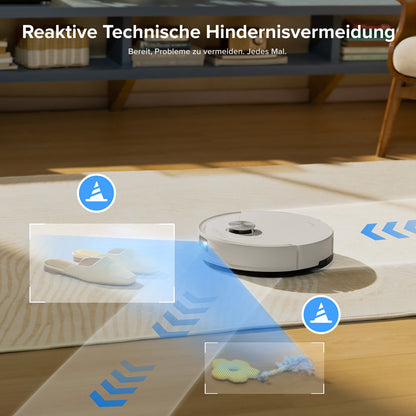 Roborock Q10 S5+ Saug- und Wischroboter mit Auto-Entleerungsstation