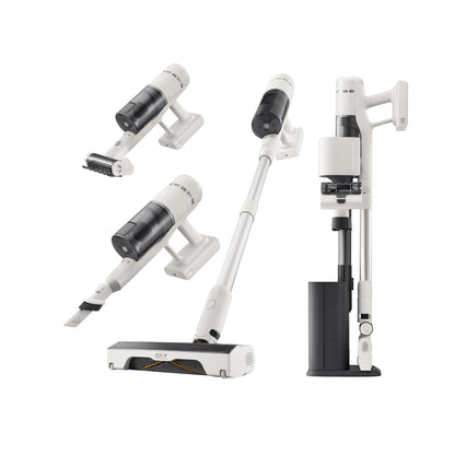 Roborock H60 Hub Akku-Staubsauger mit Absaugstation