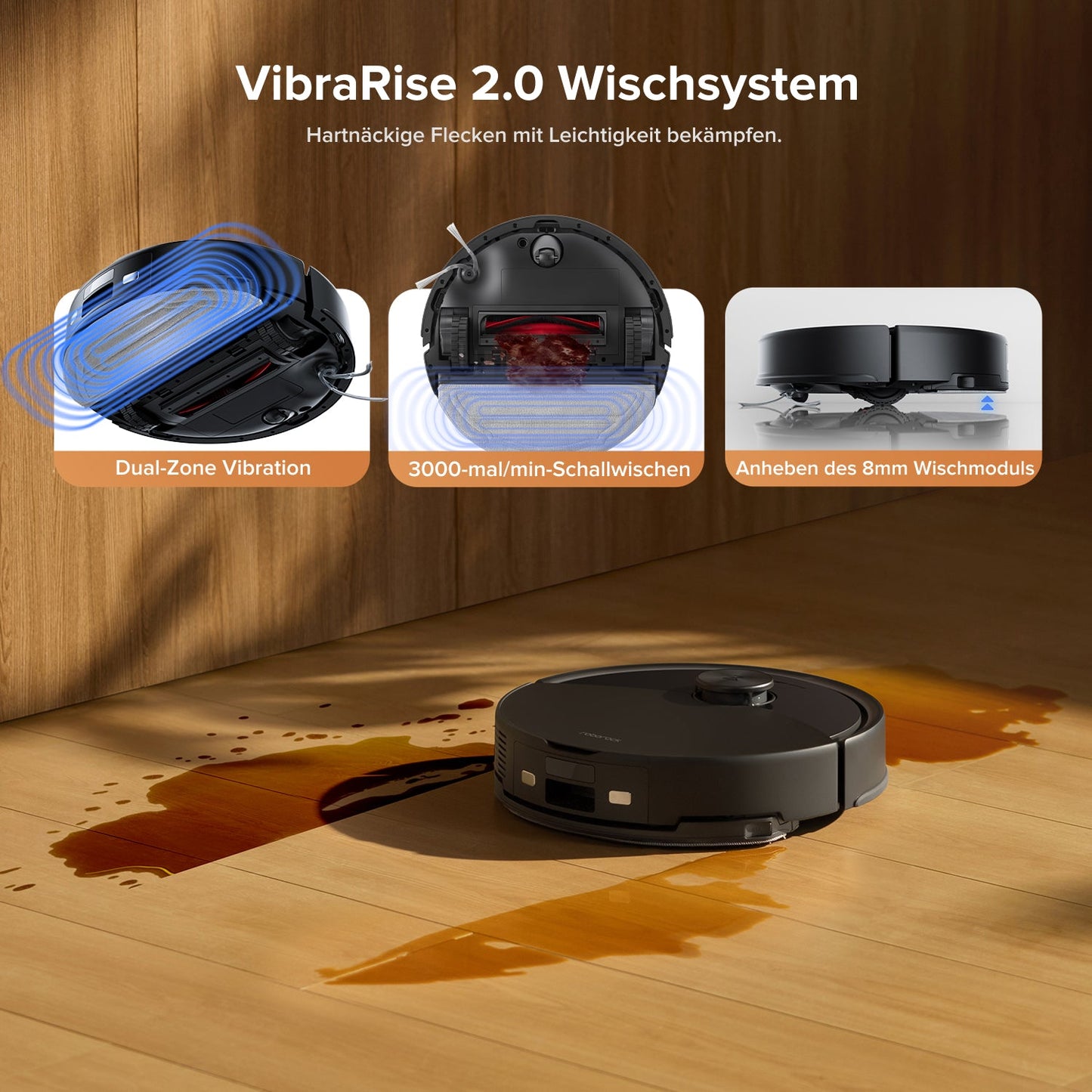 Roborock Q10 S5+ Saug- und Wischroboter mit Auto-Entleerungsstation