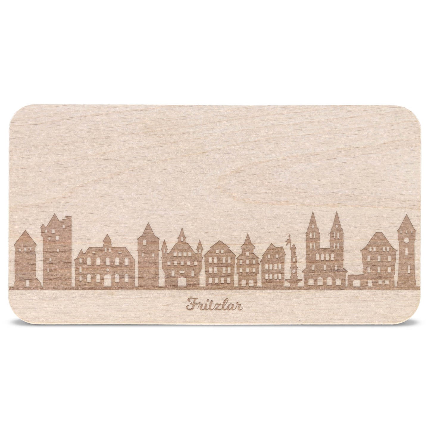 Frühstücksbrettchen Skyline Fritzlar